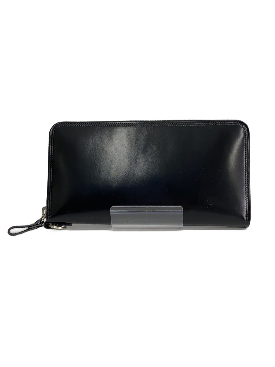 Clothing Accessories (Caps, Ties, Belts) - 【中古】PORTER◆COUNTER LONG WALLET/ラウンドジップ/長財布/レザー/BLK/メンズ【服飾雑貨他】