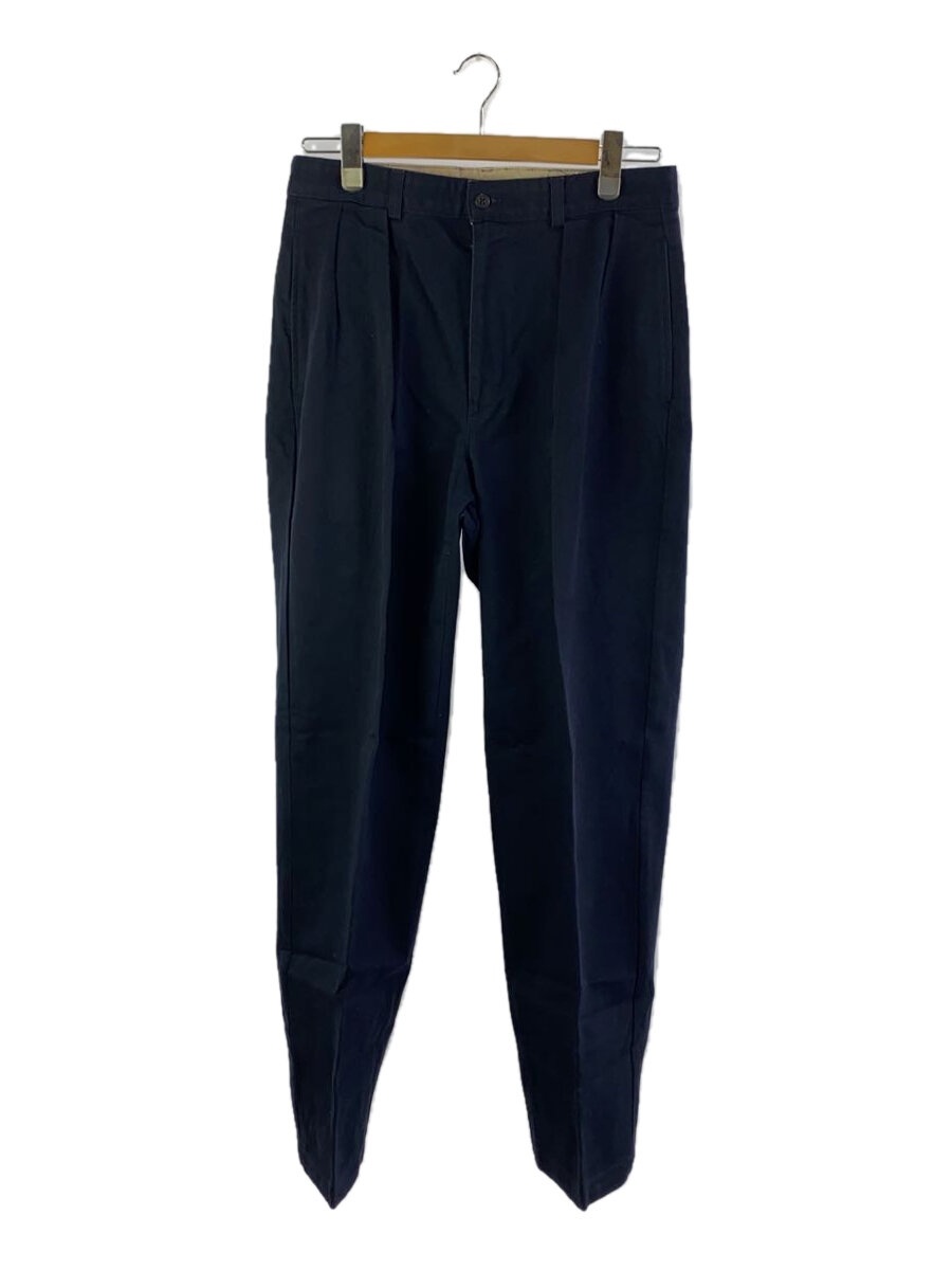 【中古】POLO RALPH LAUREN◆POLO CHINO/チノパンツ/ボトム/31/コットン/NVY/無地【メンズウェア】
