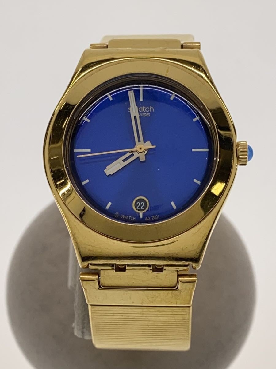 Other - 【中古】SWATCH◆腕時計/アナログ/ステンレス/WHT/GLD【服飾雑貨他】