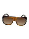 【中古】TOM FORD◆サングラス/プラスチック/BRW/BRW/レ...(4)