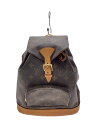 【中古】LOUIS VUITTON◆1)ミニ・モンスリ_モノグラム・キャンバス_BRW/PVC/BRW【バッグ】