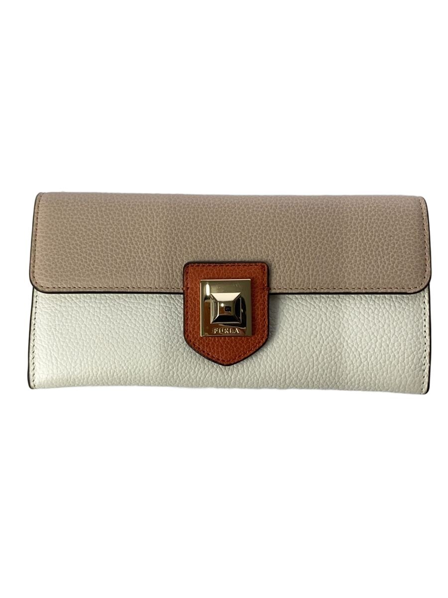 【中古】FURLA◆長財布/レザー/レデ�