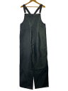 【中古】Ets.MATERIAUX◆French Overall/2/コットン/BLK/無地/21-030-300-2604-1-0【メンズウェア】