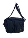 【中古】ALPHA INDUSTRIES◆ショルダーバッグ/--/BLK/内側ペン汚れ有【バッグ】