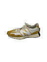 【中古】NEW BALANCE◆ローカットスニーカー/27.5cm/ホワイト/MS327PG【シューズ】