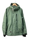 【中古】QUIKSILVER◆ウェアー/M/KHK/EQYTJ03322/クイックシルバー/ジャケット/スキー/スノボード/モスグリーン/【スポーツ】