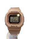 【中古】CASIO◆ソーラー腕時計・Baby-G/デジタル/ラバー/BLK/PNK/SS【服飾雑貨他】(2)
