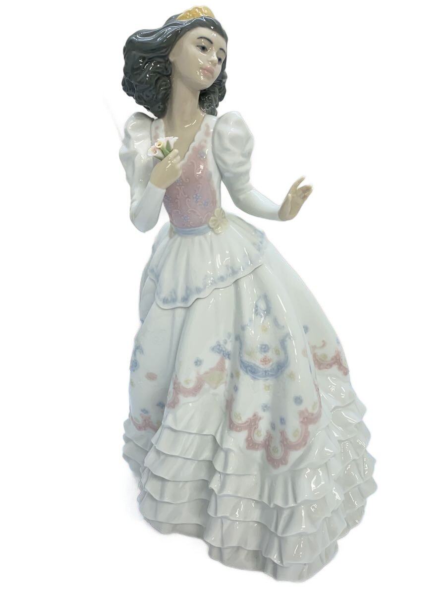 【中古】Lladro◆Quinceanera/フィギュリン/WHT/6650【インテリア小物・日用雑貨】