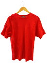 【中古】Salvatore Ferragamo◆Tシャツ/XL/コットン/RED【メンズウェア】