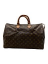 【中古】LOUIS VUITTON◆1)スピーディ40_モノグラム・キャンバス_BRW/PVC/BRW//【バッグ】(4)