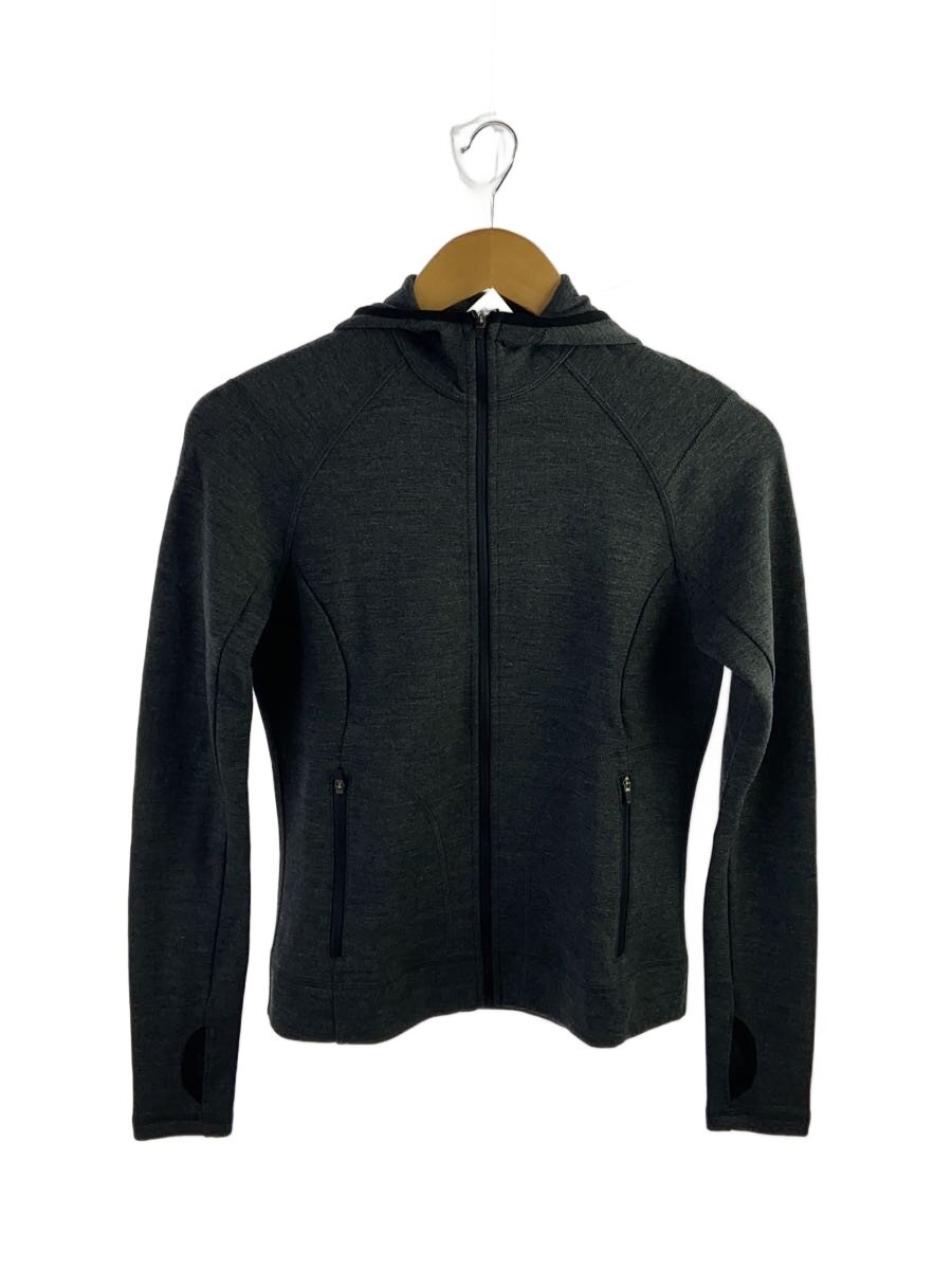 【中古】Ibex◆ジップパーカー/M/ウール/GRY【メンズウェア】