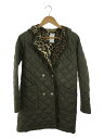 【中古】Traditional Weatherwear◆トラディショナルウェザーウェア/キルティングコート/34/ポリエステル/レオパード【レディースウェア】