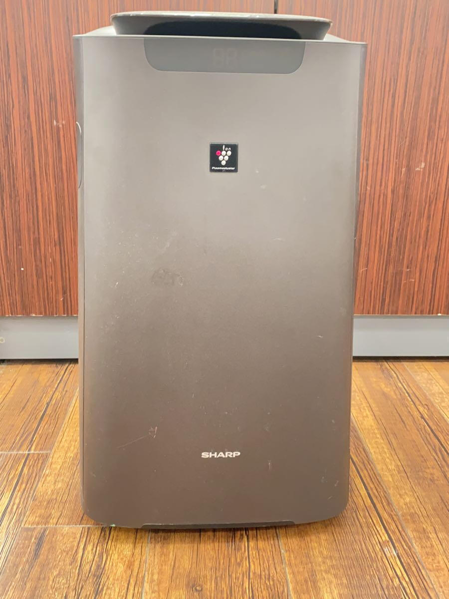 【中古】SHARP◆空気清浄機 KI-LS70-T [ブラウン系]【家電・ビジュアル・オーディオ】