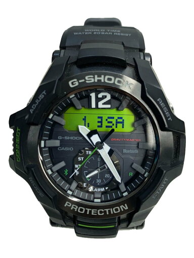 【中古】CASIO◆ソーラー腕時計・G-SHOCK/デジアナ/BLK/BLK【服飾雑貨他】 【中古】CASIO◆ソーラー腕時計・G-SHOCK/デジアナ/BLK/BLK【服飾雑貨他】