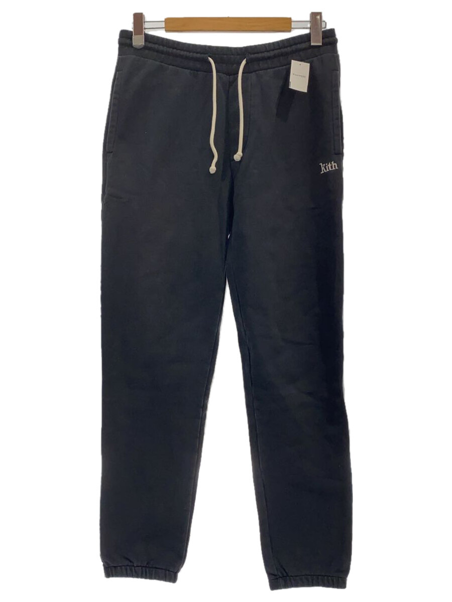 【中古】KITH◆ボトム/M/コットン/BLK/22-030-060-0000-1-0【メンズウェア】