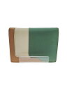 【中古】MARNI◆2つ折り財布/牛革/グリーン/レディース/PFMOQ14U13LV520【服飾雑貨他】(4)