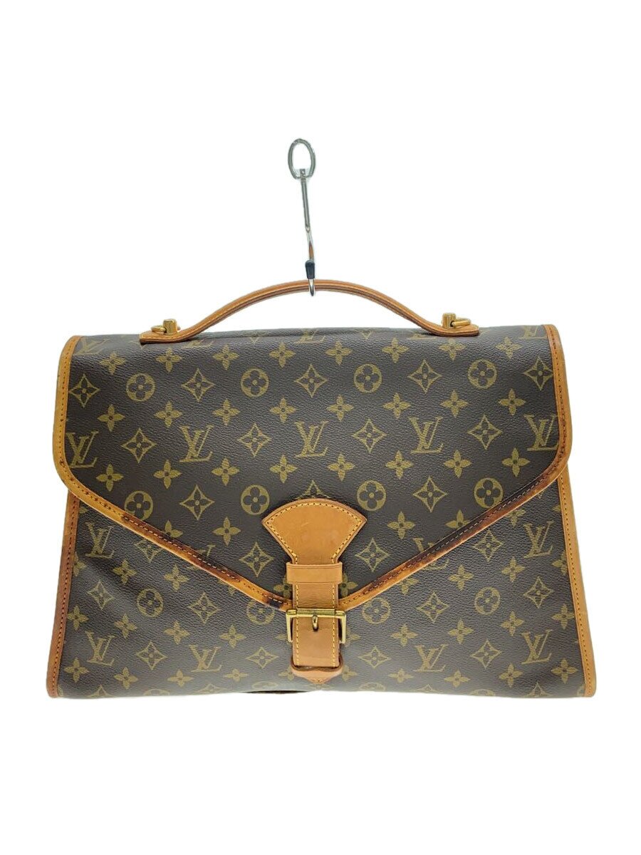 VANESSA BRUNO - 【中古】LOUIS VUITTON◆ベルエア_モノグラム・キャンバス_BRW/PVC/BRW【バッグ】