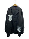 【中古】TAKAHIROMIYASHITA TheSoloist.◆boon shaped insideout notched lapel jacket//【メンズウェア】