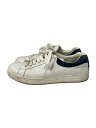 【中古】PRADA◆ローカットスニーカー/US8/ホワイト/レザー【シューズ】(4)