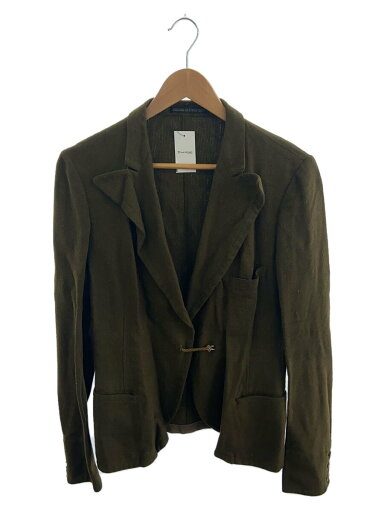 【中古】YOHJI YAMAMOTO◆テーラードジャケット/--/--/BRW/無地/FJ-J31-109【レディースウェア】 【中古】YOHJI YAMAMOTO◆テーラードジャケット/--/--/BRW/無地/FJ-J31-109【レディースウェア】