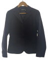 【中古】ASPESI◆セットアップ/3/ウール/NVY/ストライプ/242-43002/242-73007【レディースウェア】