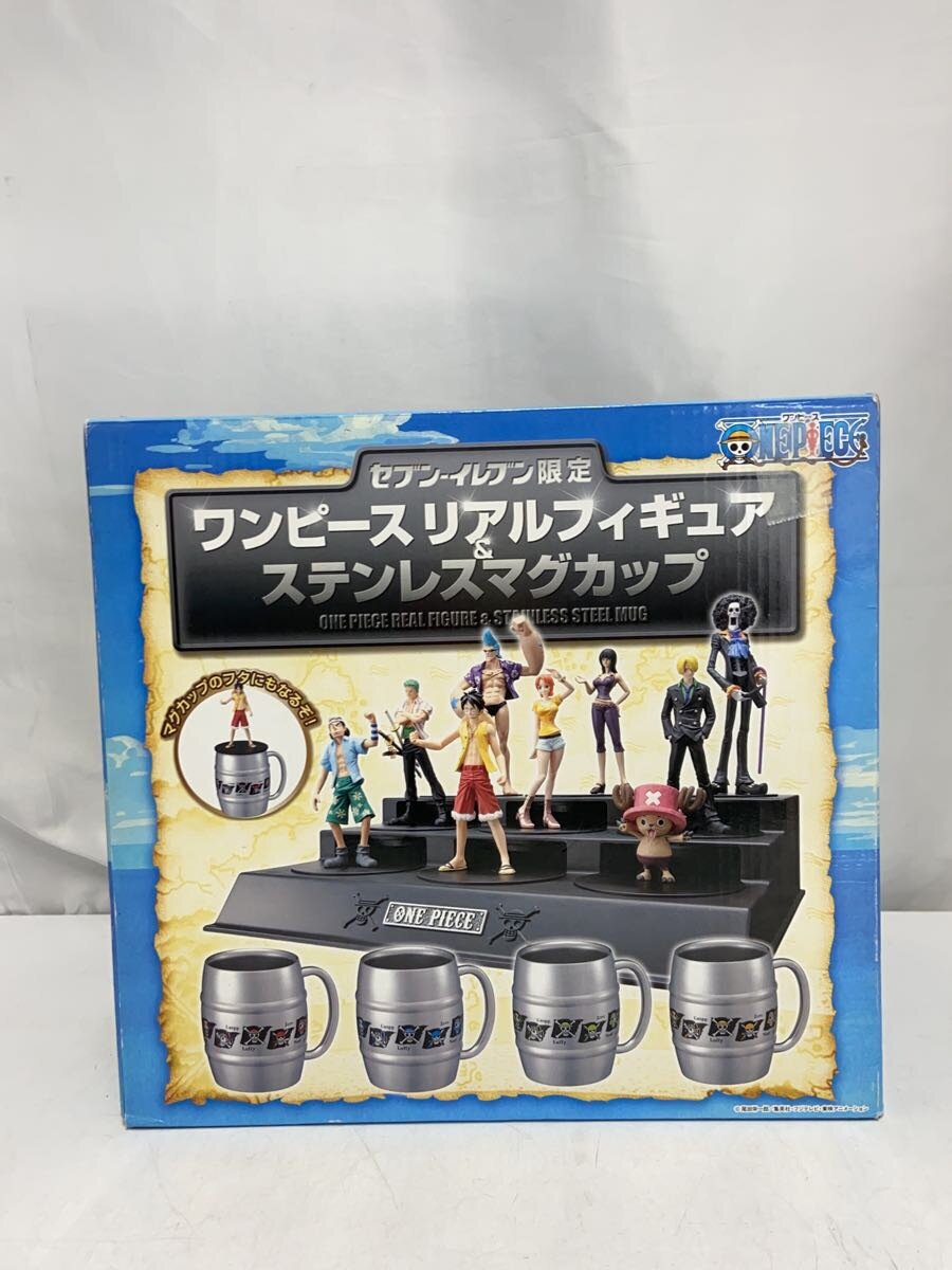 【中古】ワンピース/リアルフィギュア＆ステンレスマグカップ/セブンイレブン限定//【ホビー】