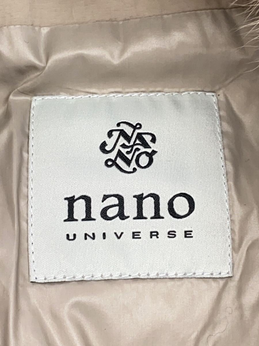 【中古】nano universe◆レッキスラビットファー/ロングダウンジャケット/36/ナイロン/BEG/NL82DWW009GK//【レディースウェア】 jumblestore-38715392 2nd STREET 楽天市場店 サンプル画像3