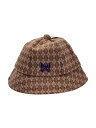 【中古】Needles◆Bermuda Hat/M/ポリエステル/BEG/メンズ/JO033//【服飾雑貨他】