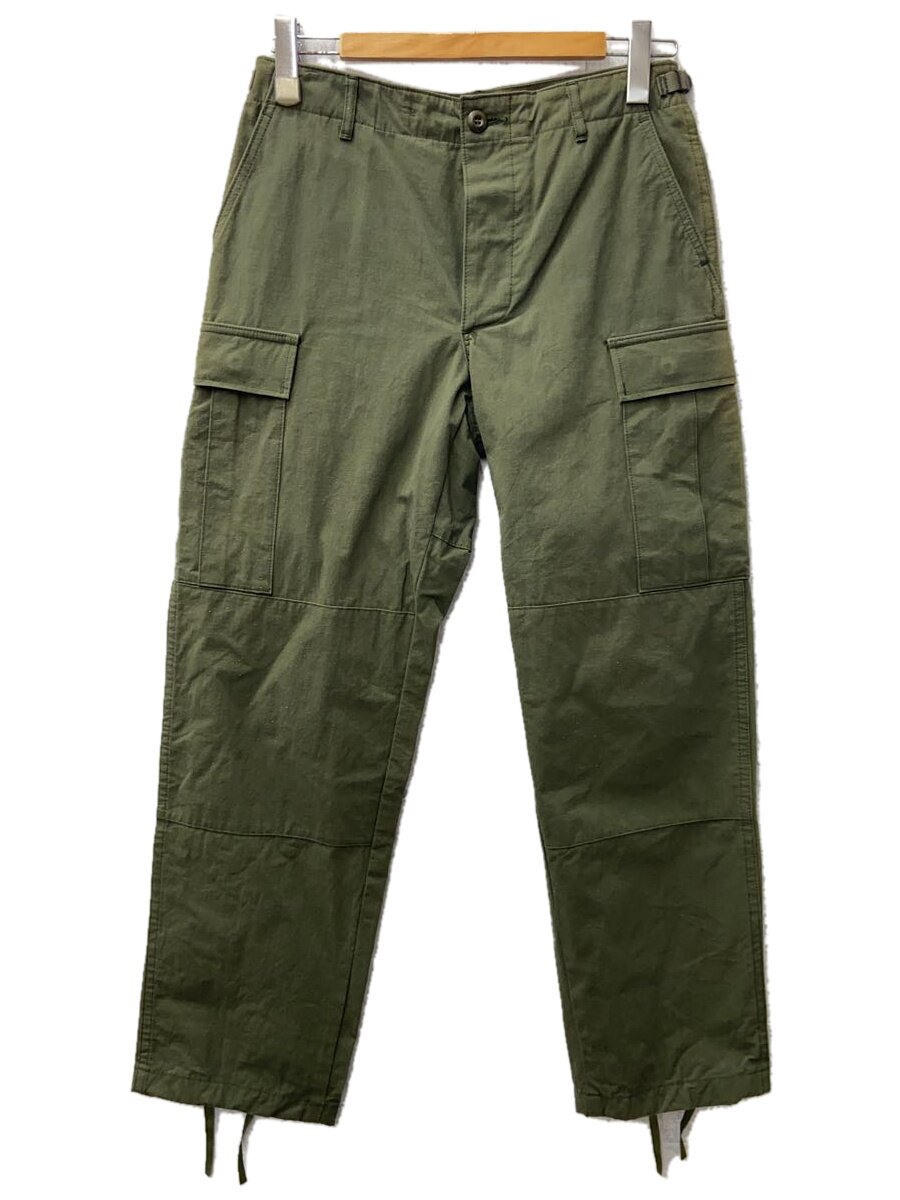 【中古】WTAPS◆RIPSTOP CARGO PANTS/1/コットン/GRN【メンズウェア】
