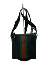 【中古】GUCCI◆ショルダーバッグ_シェリー/--/BLK/無地【バッグ】