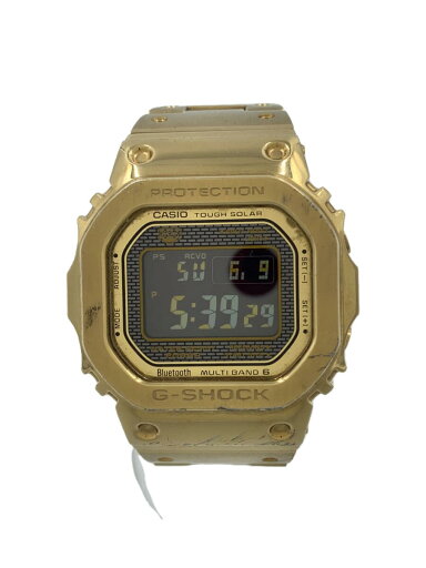 【中古】CASIO◆ソーラー腕時計・G-SHOCK/デジタル/ステンレス/GLD【服飾雑貨他】 【中古】CASIO◆ソーラー腕時計・G-SHOCK/デジタル/ステンレス/GLD【服飾雑貨他】
