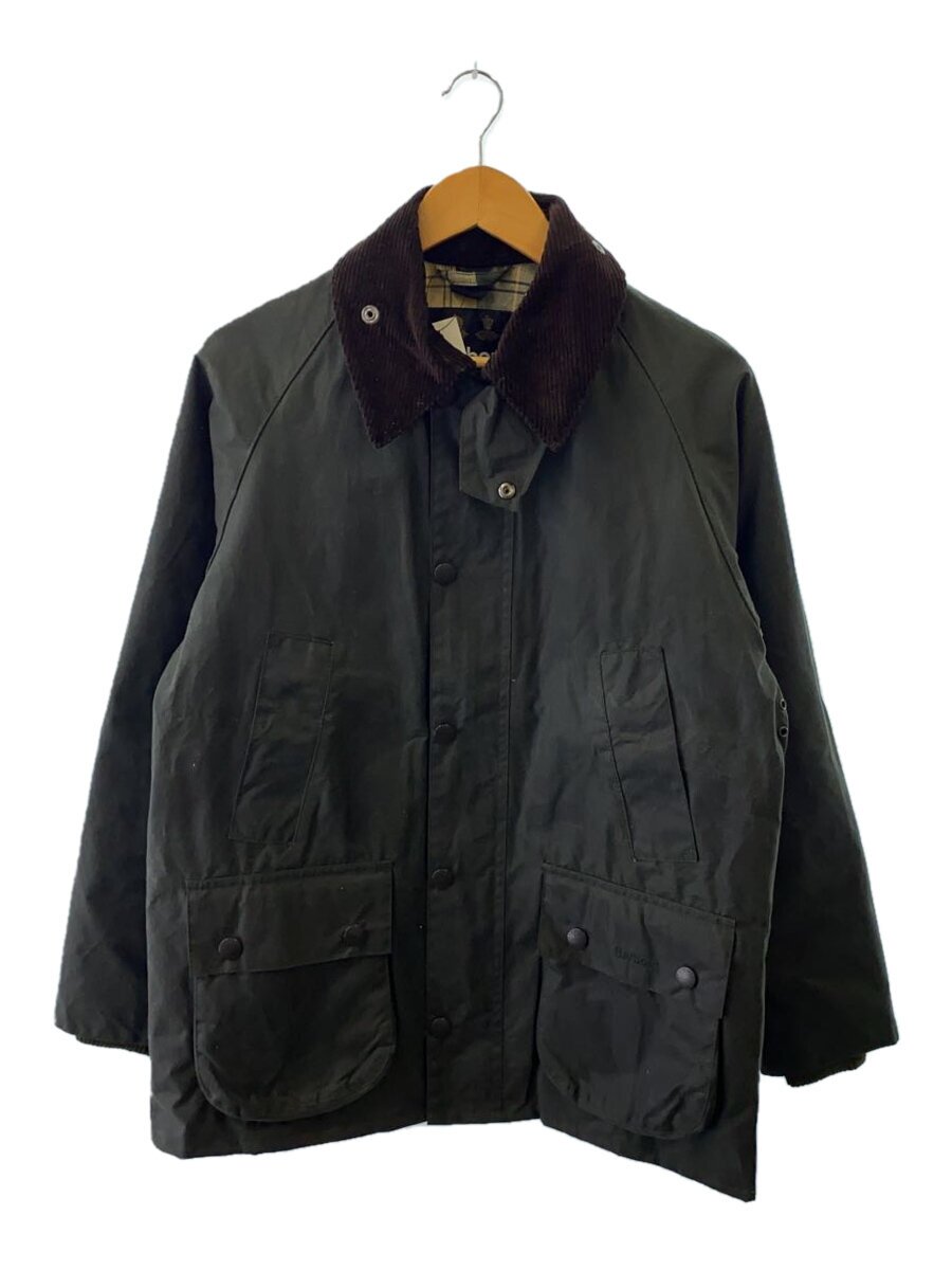 【中古】Barbour◆ジャケット/36/コットン/GRN/無地/232MWX0018//【メンズウェア】