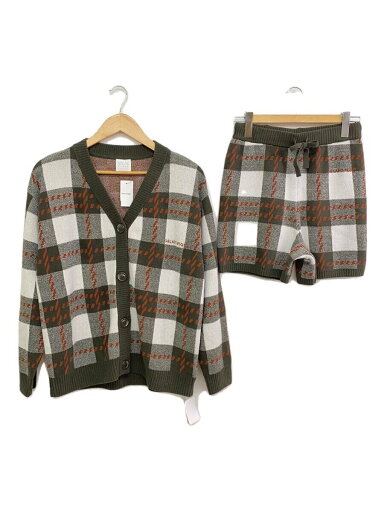 【中古】gelato pique◆24AW/エアモコチェックジャガードカーディガン/ショートパンツ/FREE/ポリエステル/KHK///【レディースウェア】 【中古】gelato pique◆24AW/エアモコチェックジャガードカーディガン/ショートパンツ/FREE/ポリエステル/KHK///【レディースウェア】