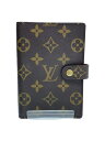 【中古】LOUIS VUITTON◆アジェンダPM_モノグラム_BRW/--/BRW/レディース【服飾雑貨他】
