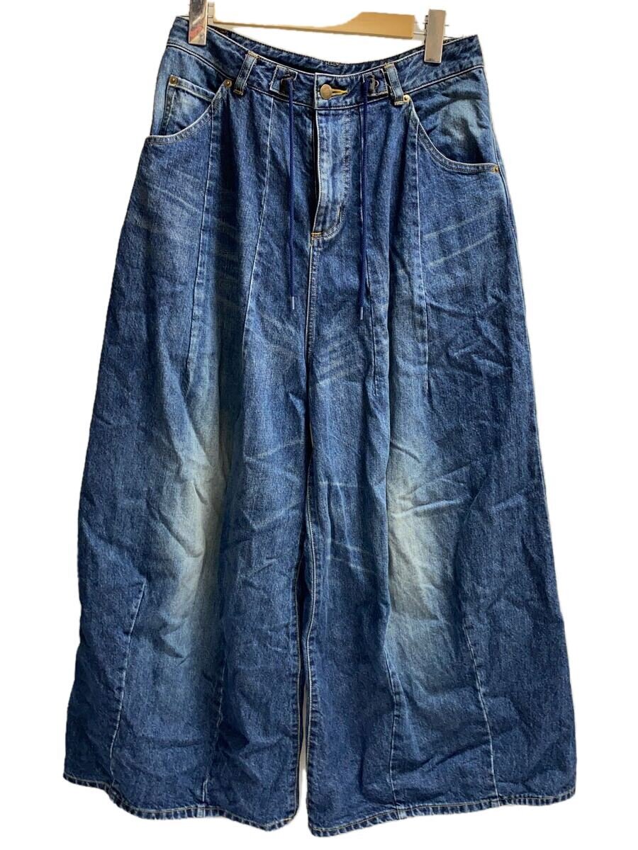 【中古】Needles◆H.D. Buggy Pant - Jean/12oz Denim/1/コットン/ブルー/QV159【メンズウェア】