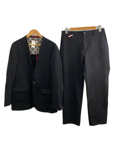 【中古】DRESSTERIOR◆セットアップ/XL/ポリエステル/ブラック/無地/086-48004【メンズウェア】 【中古】DRESSTERIOR◆セットアップ/XL/ポリエステル/ブラック/無地/086-48004【メンズウェア】