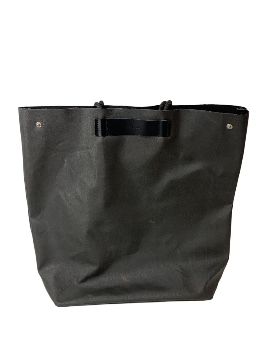 HAIDA/PARAFIN CANVAS COLLECTION/L/トートバッグ/--/BLK/無地