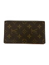 【中古】LOUIS VUITTON◆アジェンダ・ポッシュ_モノグラム・キャンバス/BRW/総柄/レディース【服飾雑貨他】