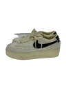 【中古】NIKE◆BLAZER LOW PLATFORM_ブレーザー ロー プラットフォーム/23.5cm/WHT【シューズ】(4)