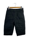 【中古】GOLDWIN◆ミドルパンツ/スキーパンツ/ウェアー/1/BLK【スポーツ】
