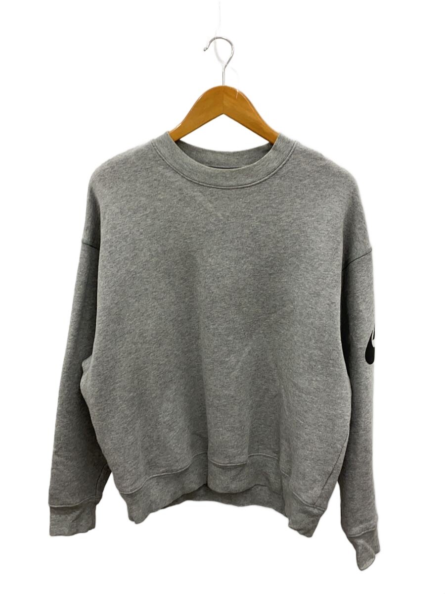 【中古】NIKE◆18aw/スウェット/S/コットン/GRY/プリント/ar0635-063【メンズウェア】