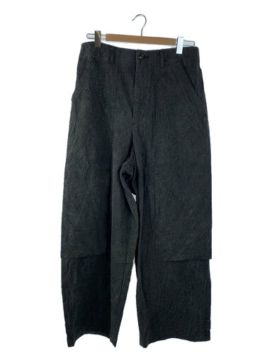 【中古】Sasquatchfabrix.◆UTILITY WORK PANTS/カーゴパンツ/M/リネン/BLK/25SS-PA9-008【メンズウェア】 【中古】Sasquatchfabrix.◆UTILITY WORK PANTS/カーゴパンツ/M/リネン/BLK/25SS-PA9-008【メンズウェア】
