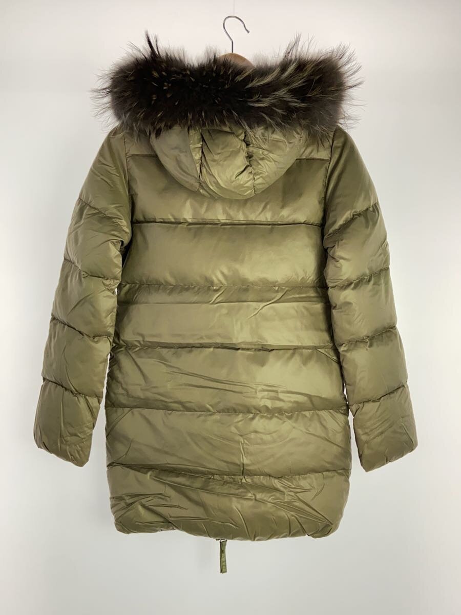 2nd STREET 楽天市場店の【中古】DUVETICA◆ダウンジャケット/38/ナイロン/カーキ/無地/D.037.00.MFG-1001R/Kappa/ダウンコート【レディースウェア】｜アングル2