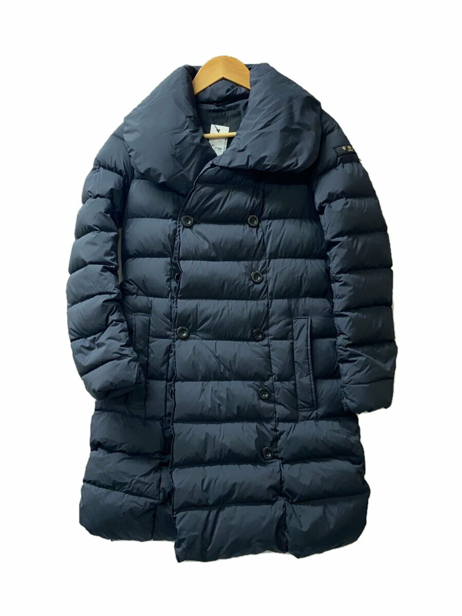 【中古】TATRAS◆ロングダウンジャケット/2/ナイロン/BLK/LTA19A4697【レディースウェア】