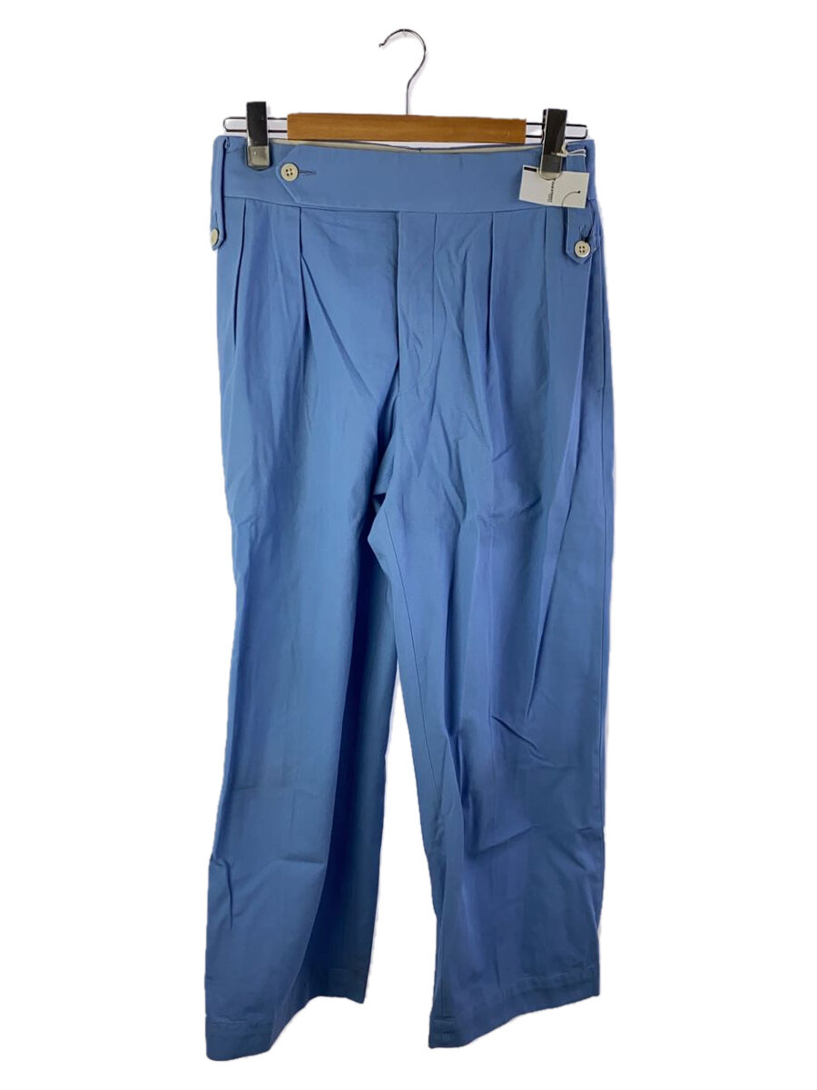 【中古】tangent◆HENRY/46/コットン/BLU/Tan-P02-22102/汚れ有【メンズウェア】