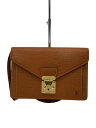 【中古】LOUIS VUITTON◆ポシェット・セリエドラゴンヌ_エピ_BRW/レザー/BRW【バッグ】