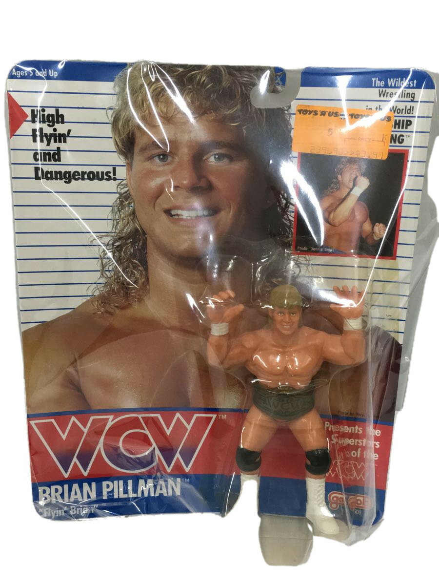 【中古】90s/galoob/WCW/フィギュア/ブライアン・ピルマン【ホビー】