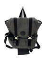 【中古】Kipling◆リュック/--/GRY/無地/k19229d03【バッグ】