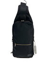 【中古】PORTER◆ショルダーバッグ/ナイロン/BLK/822-06134【バッグ】
