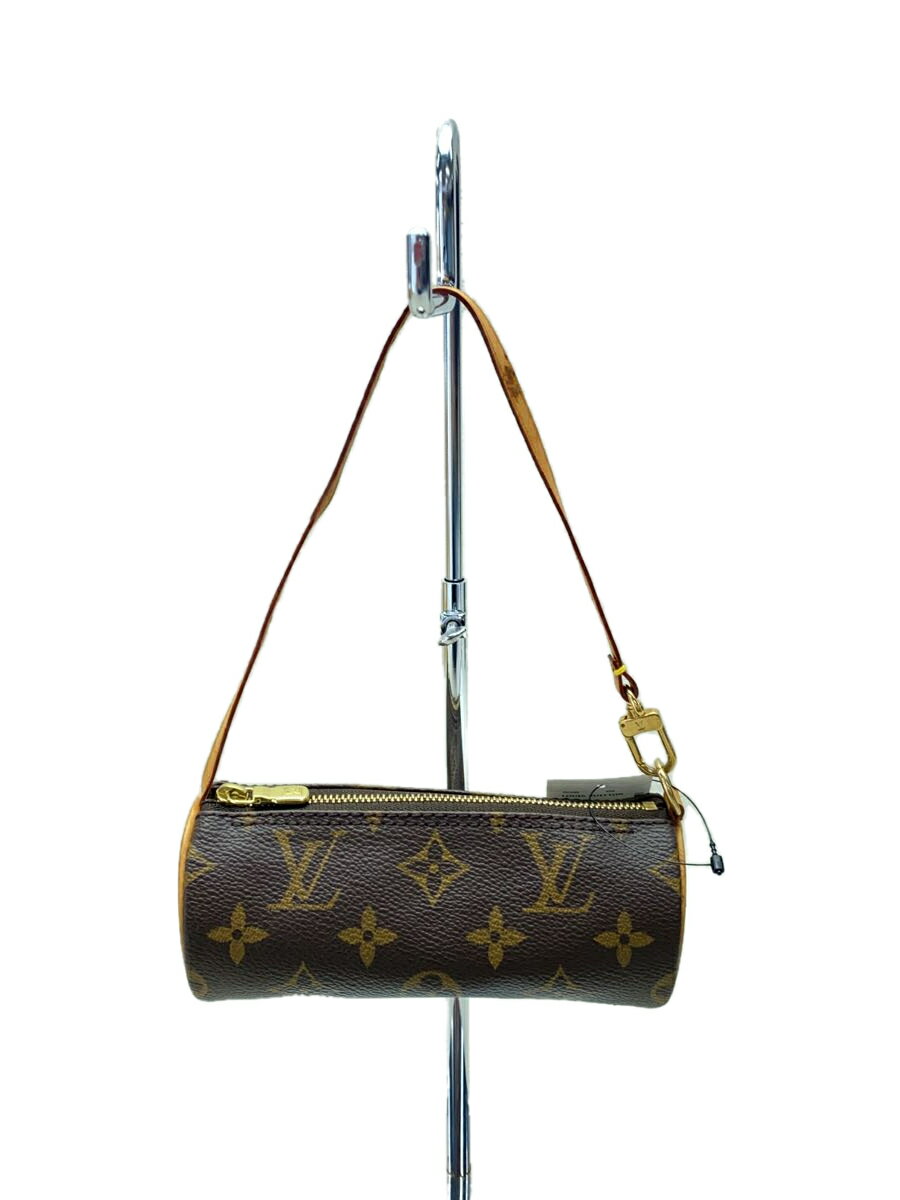 【中古】LOUIS VUITTON◆ポーチ/PVC/BRW/総柄【バッグ】